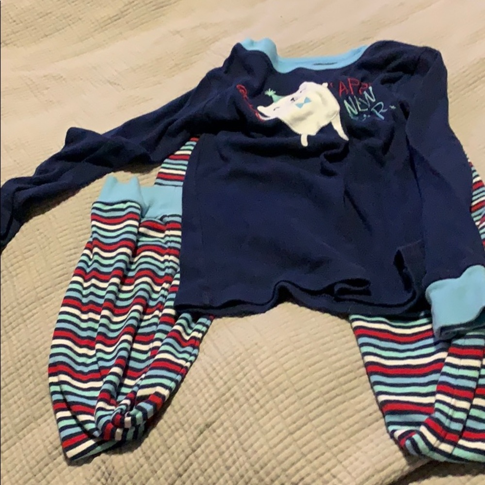 Boys new year pajama set